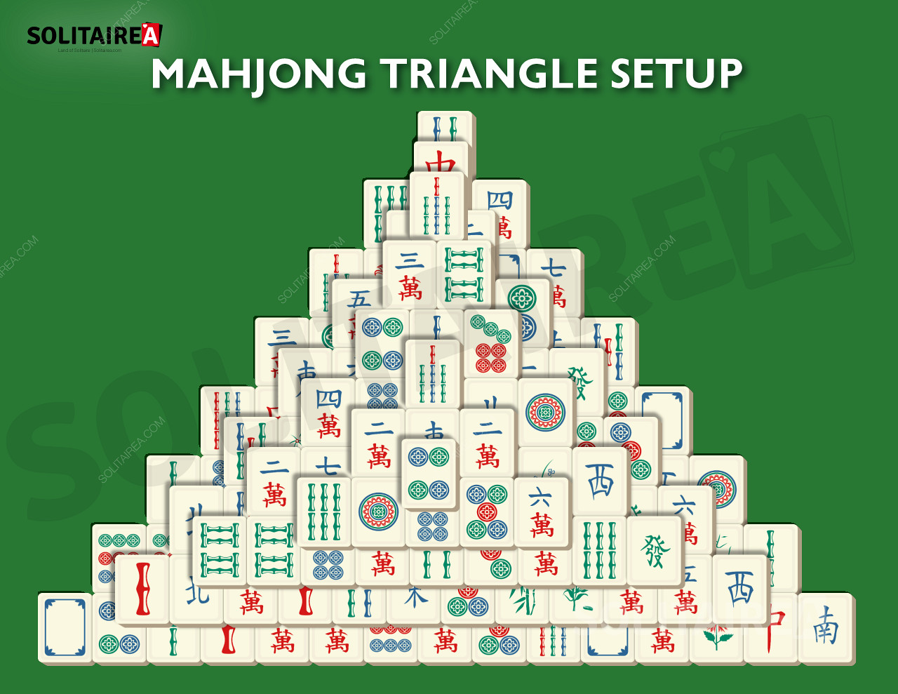 Mahjong Triangle - The Triangular Layout